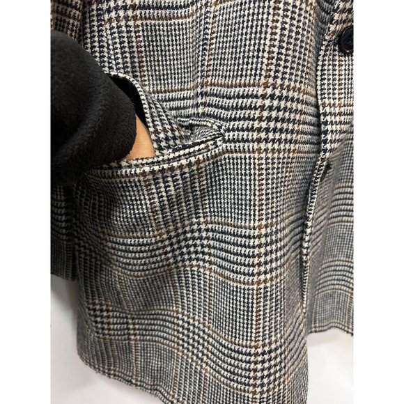 Vintage Farah Clothing Men Blazer Plaid Box Jacket Trend - Picture 5 of 11